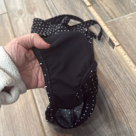 Speedo Polka Dot Swimsuit Halter Neck One Piece Size 14 - Picture 10 of 12